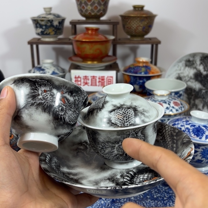 不***、景德镇手工手绘陶瓷