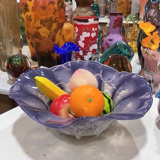 无铅玻璃花瓶高11厘米口径33厘米