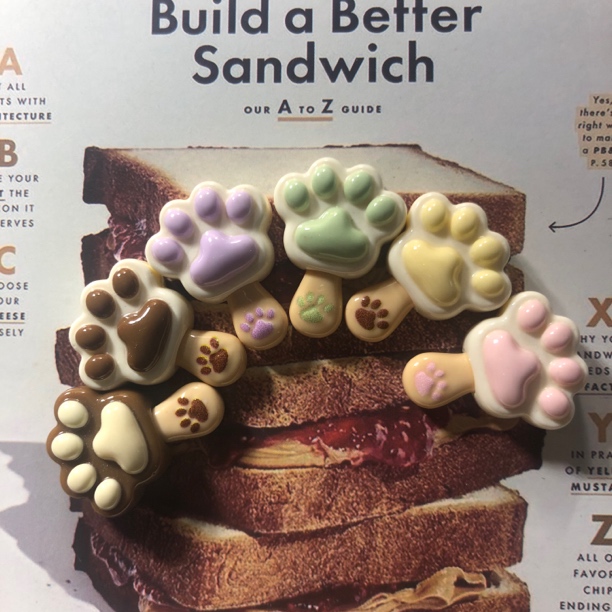 【小爱定制】满39.9元包邮食玩树脂配件奶油胶发夹diy