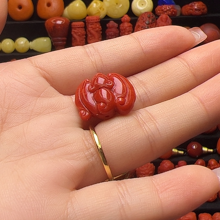 W***Z南红玛瑙未镶嵌卡18.5