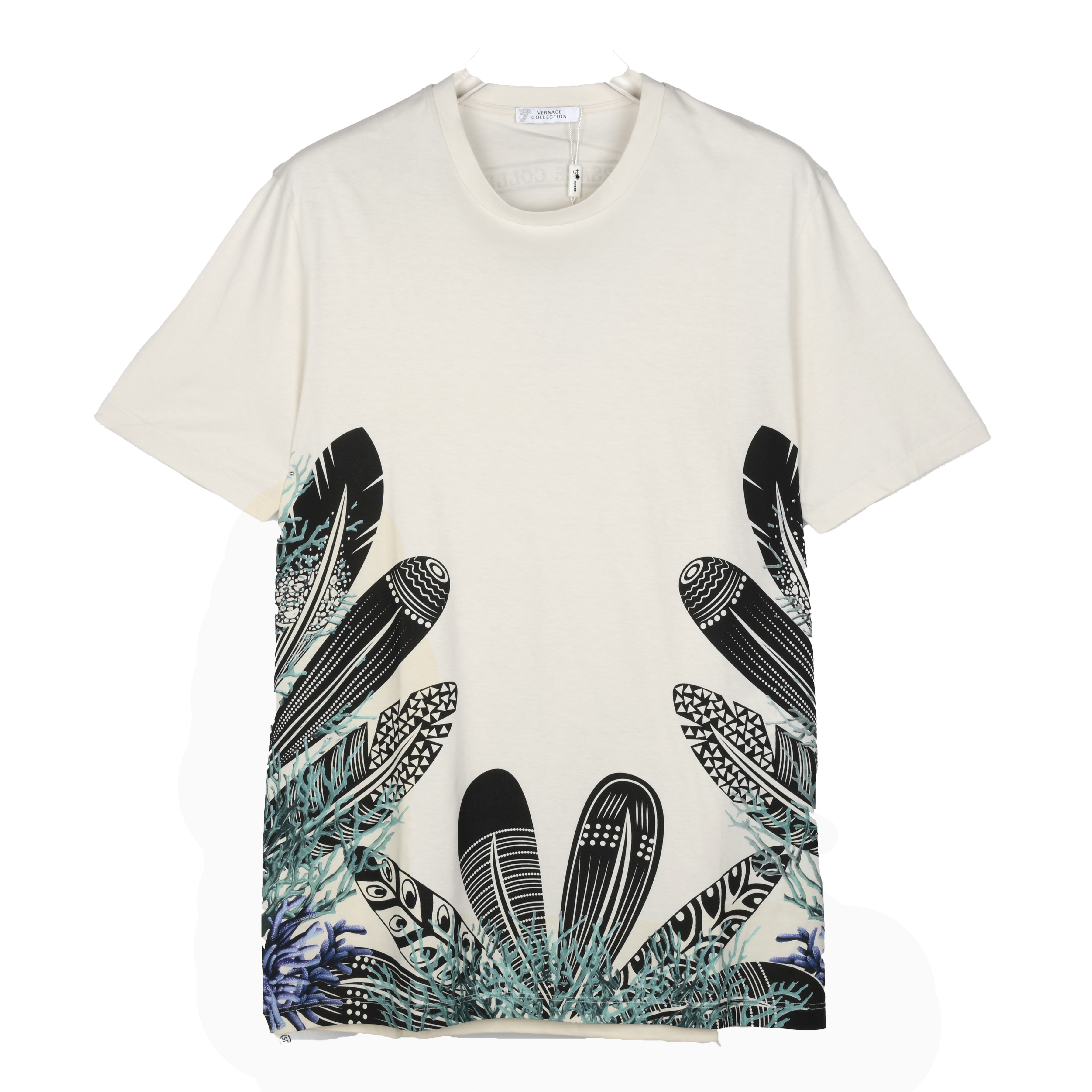 VERSACE/范思哲VC 夏季男士纯棉休闲T恤短袖 V800683VJ00261V7057