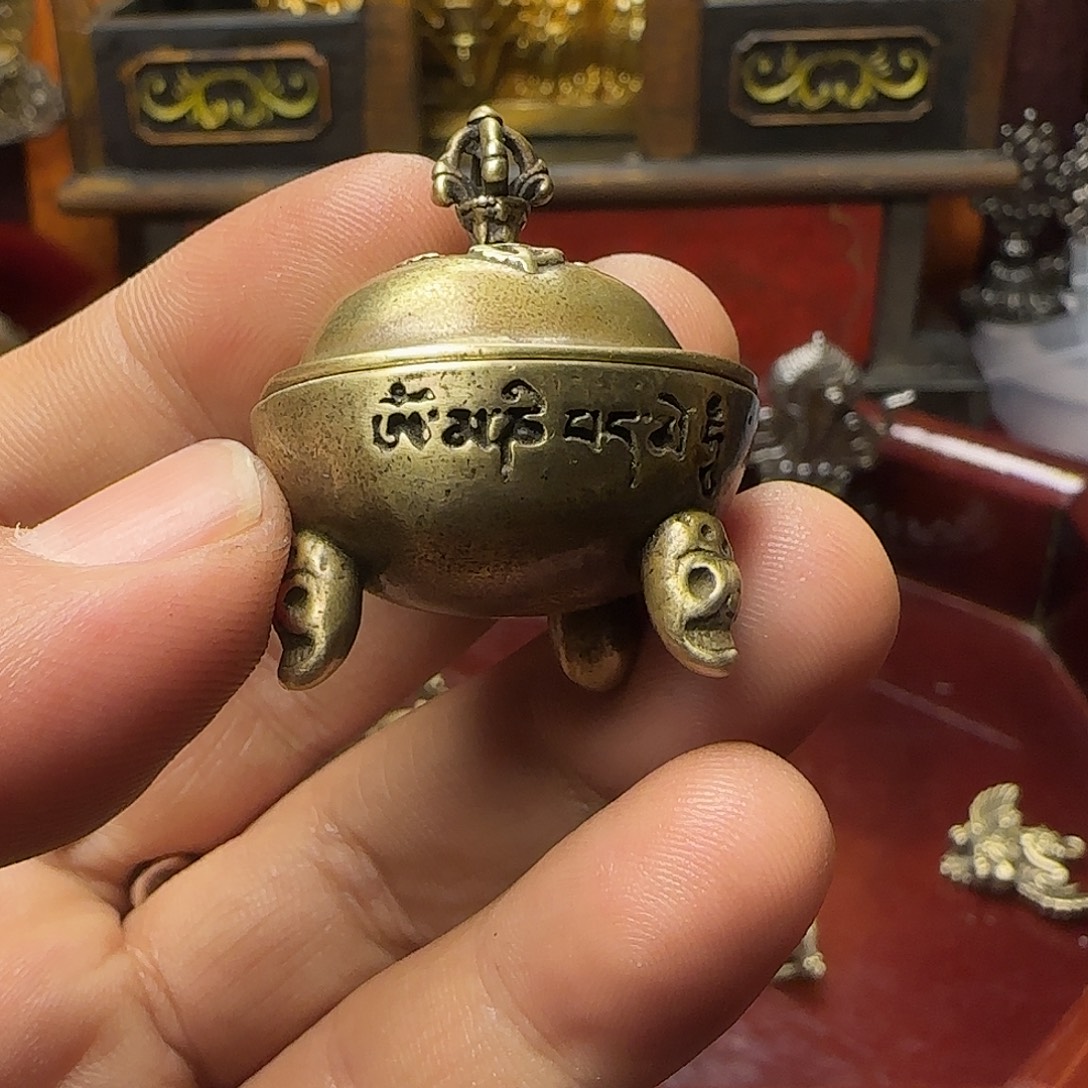 流***球泥塑藏式风格小元素