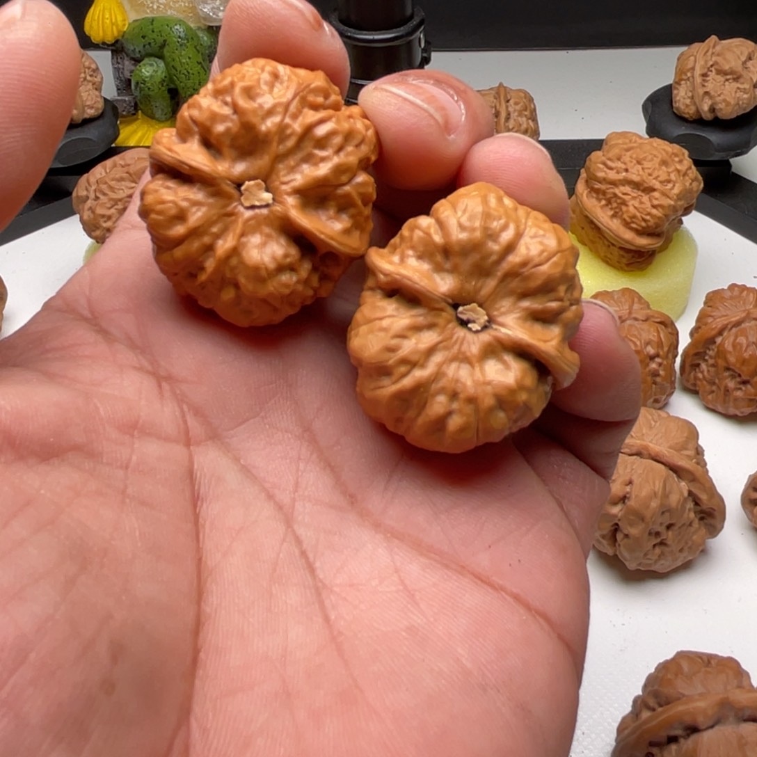 吊坠文玩核桃李*冬蛤蟆头33