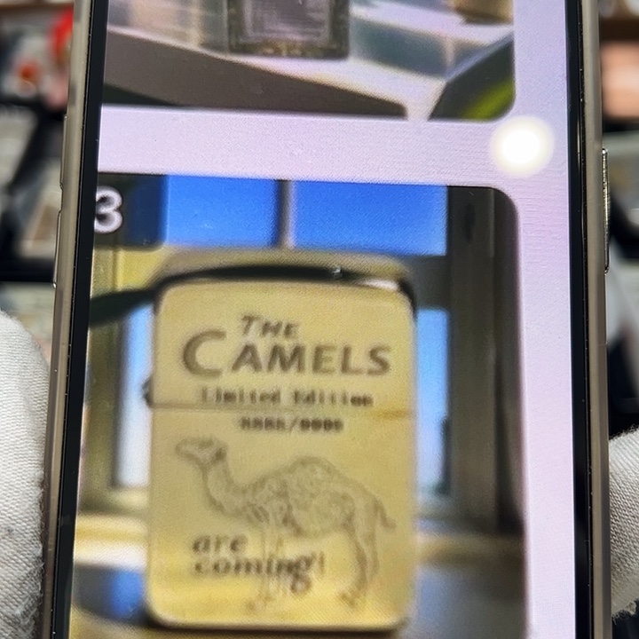 铁沙漠骆驼41精雕打火机