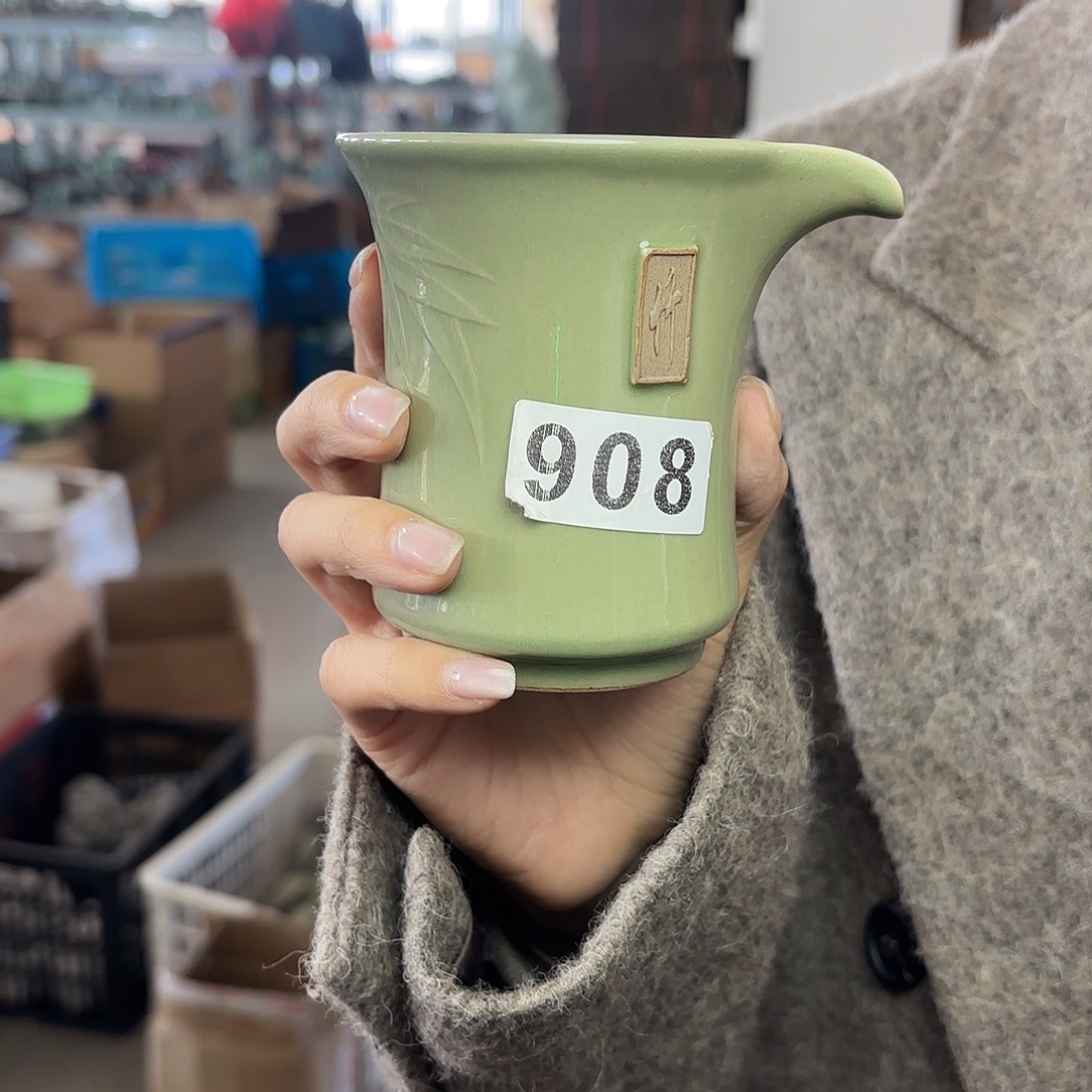 龙泉云间青瓷小米茶器