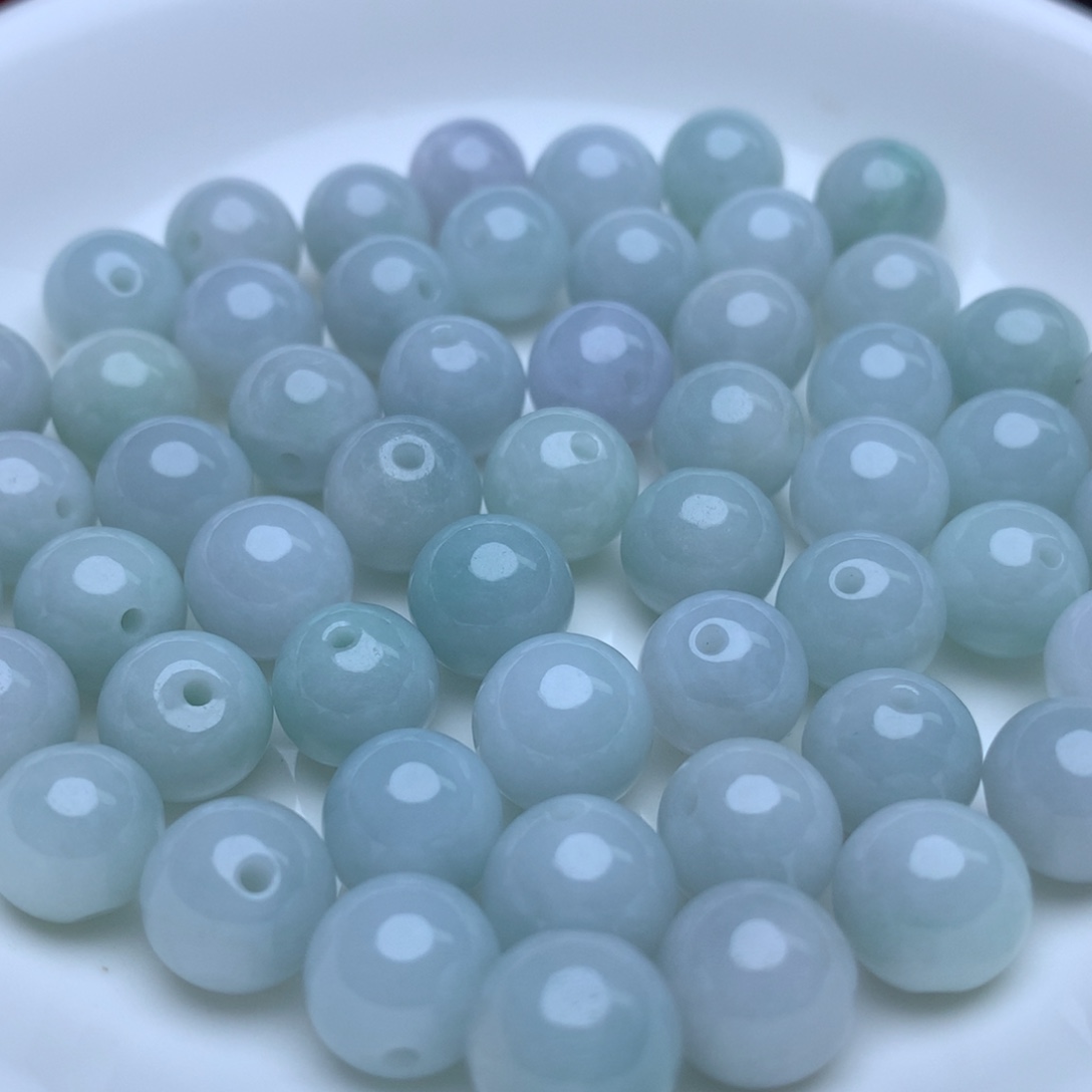 【闪购商品】翡翠手链未镶嵌卡9冰晴20个