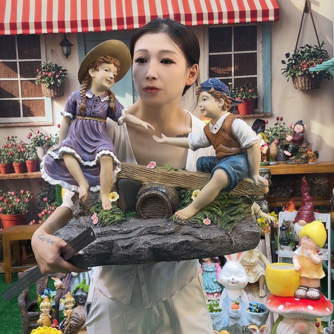 摆件欧美摆件红红火火