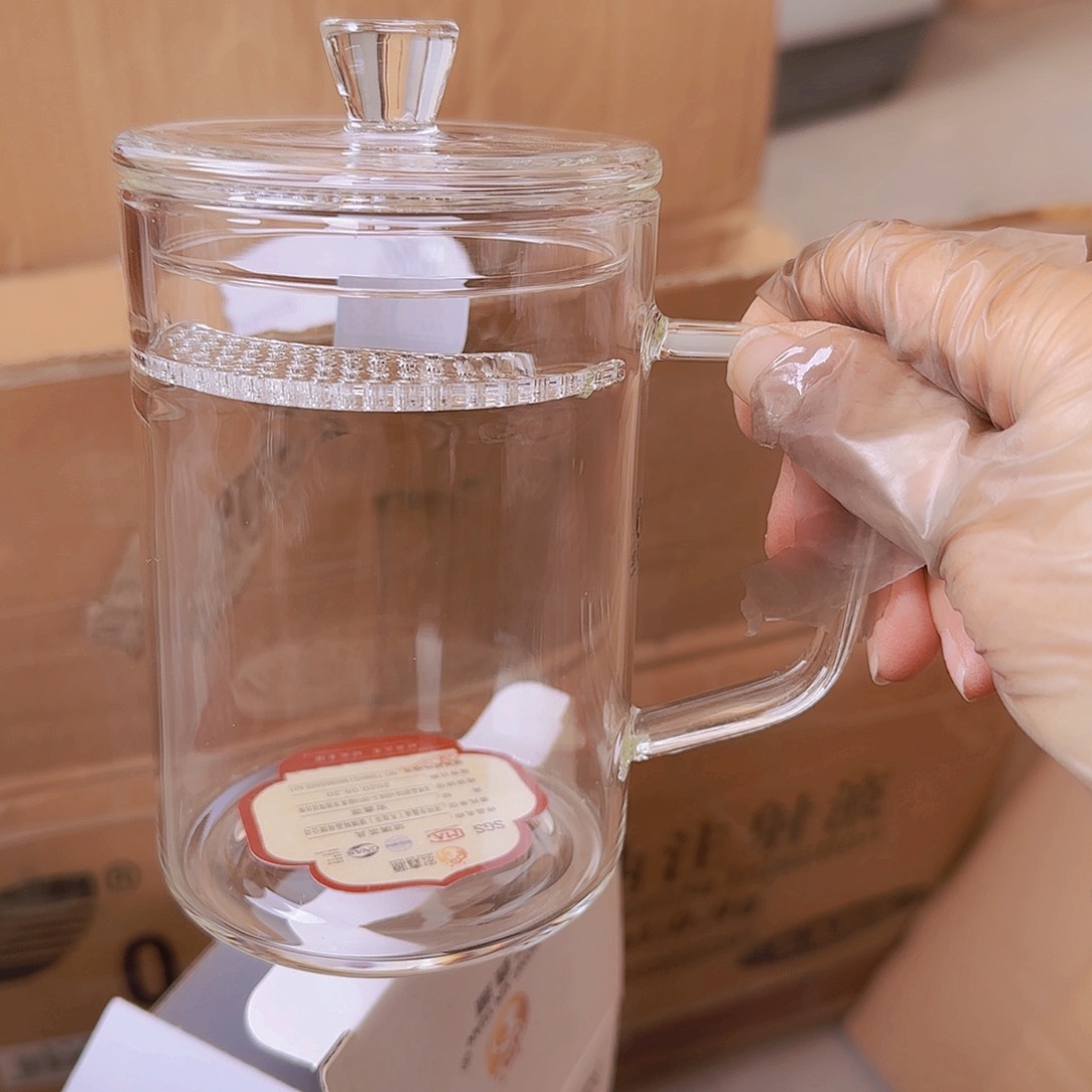 高硼硅玻璃茶水分离款L49