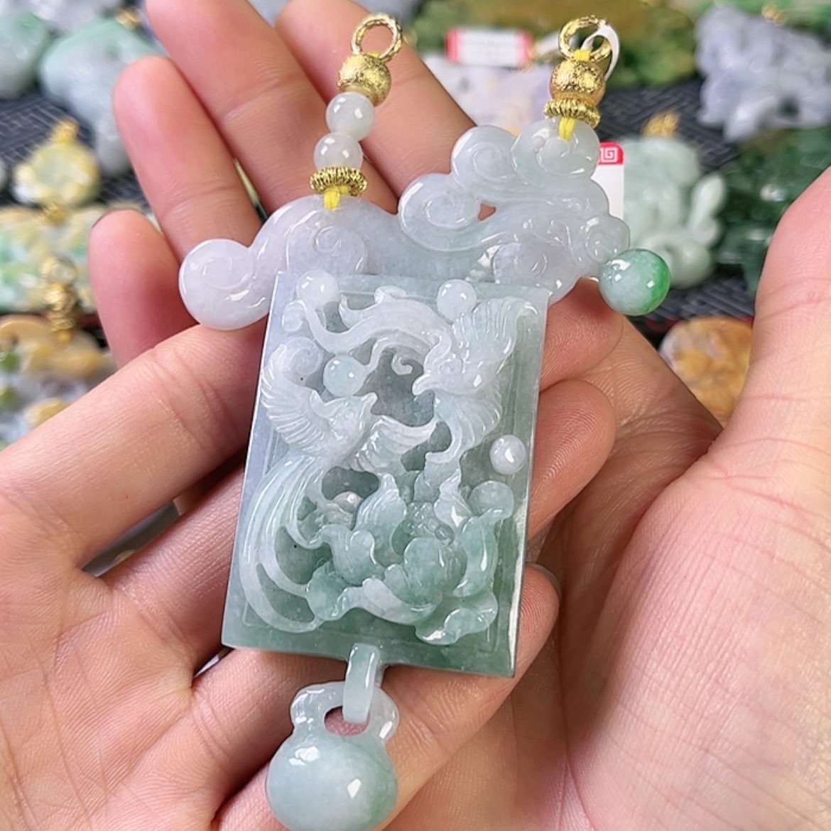 【闪购商品】翡翠颈饰未镶嵌挂件