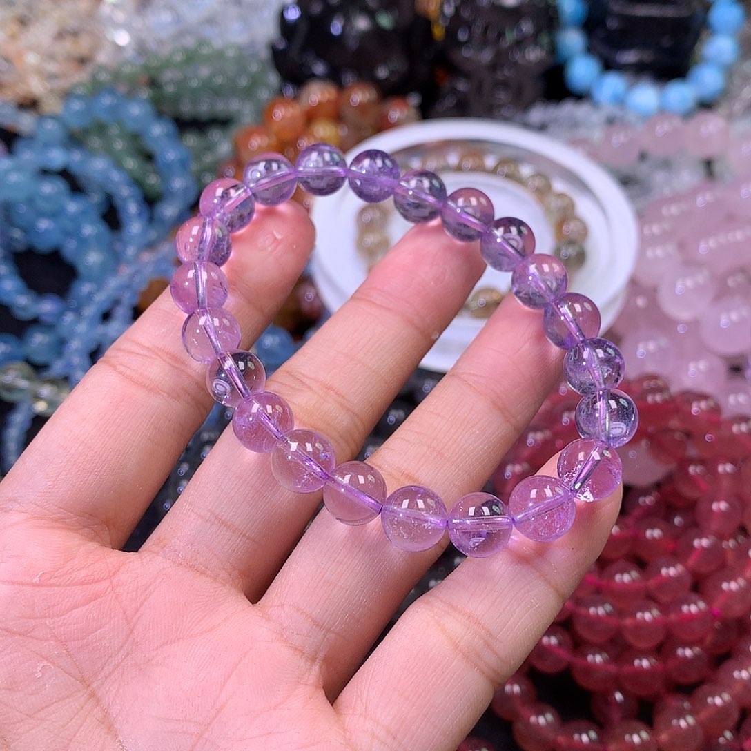 水晶手链未镶嵌天然