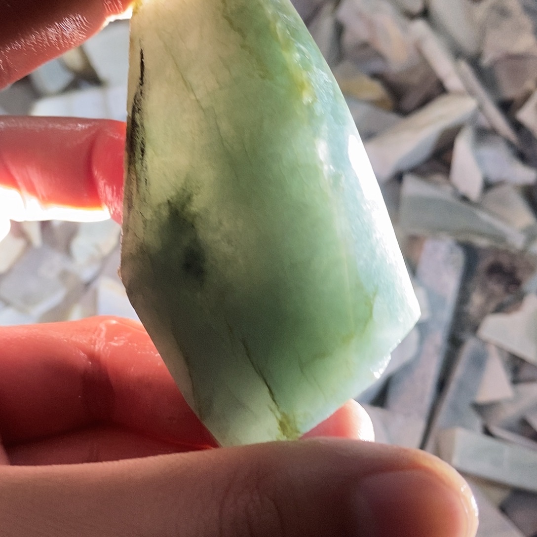 翡翠散珠天然缅甸翡翠a货7