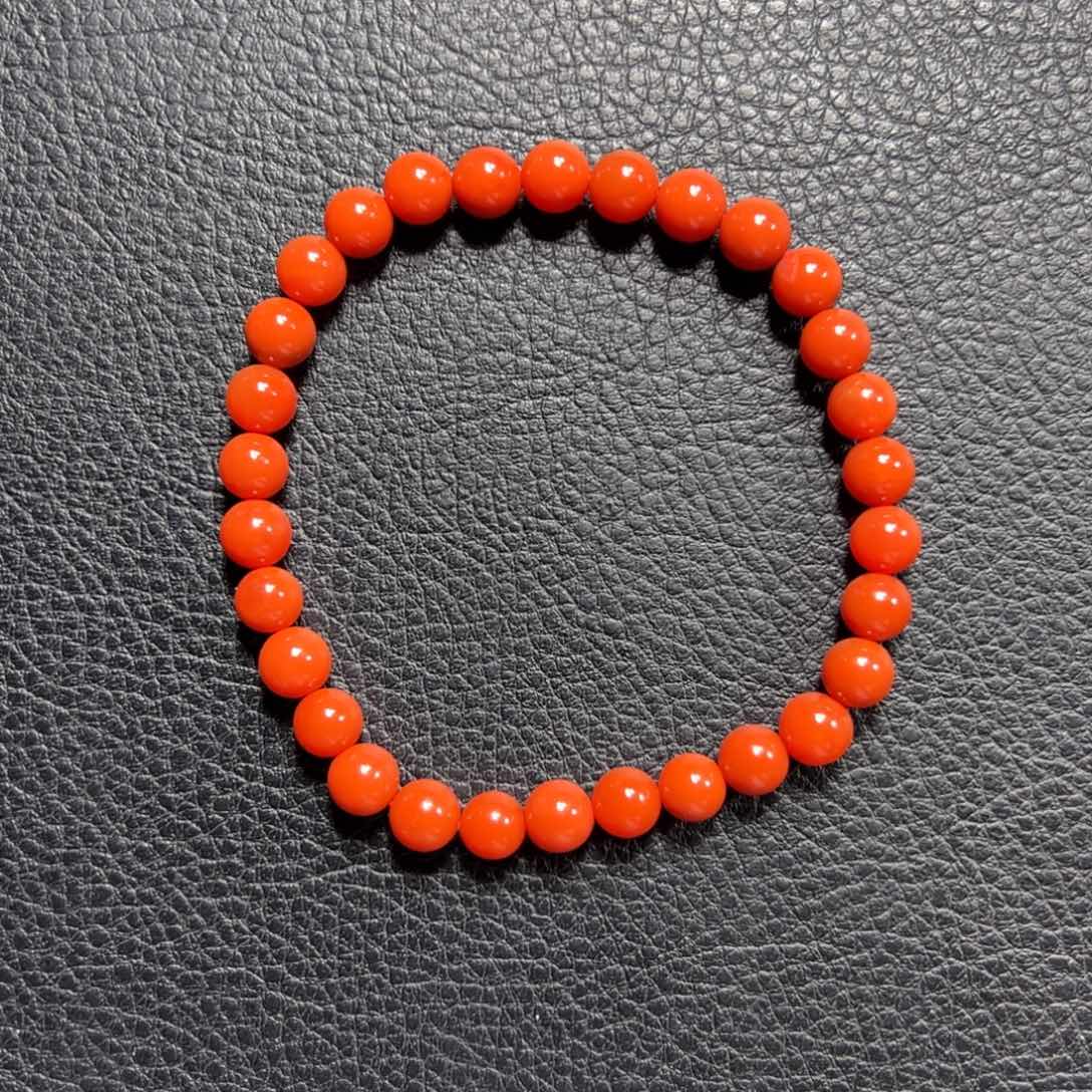 南红玛瑙6➕冷水河单圈未镶嵌