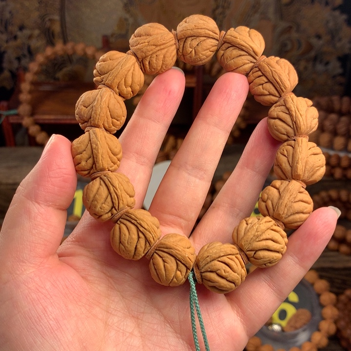 桃核手串20原装霸王龙