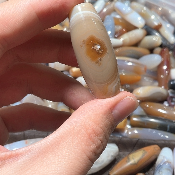 玛瑙/玉髓吊坠(不含链)未镶嵌