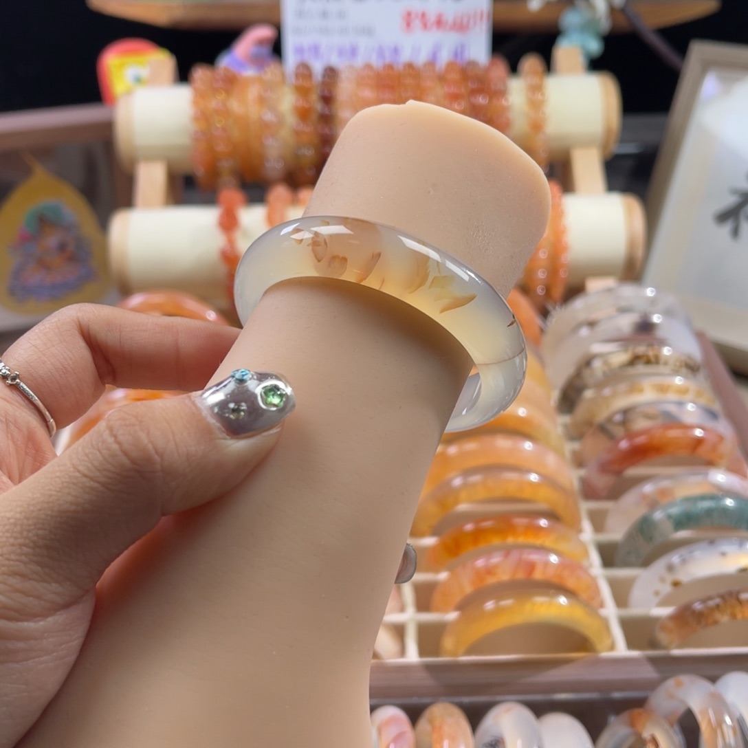 手镯玛瑙/玉髓合金51.8