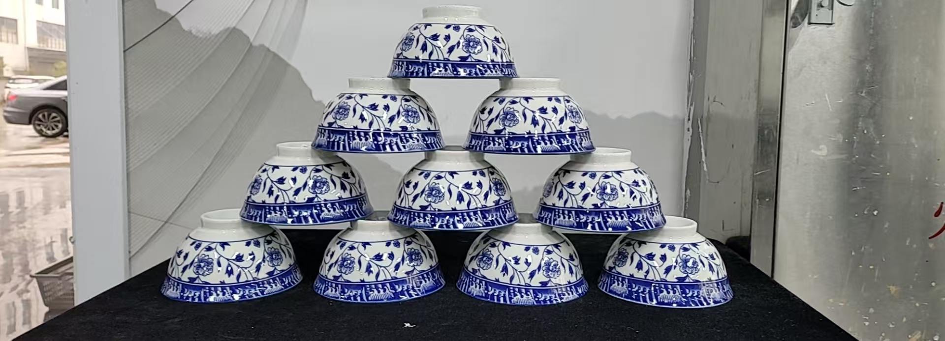 QB02  十只碗  现代陶瓷艺术品高端瓷器赏盘赏器