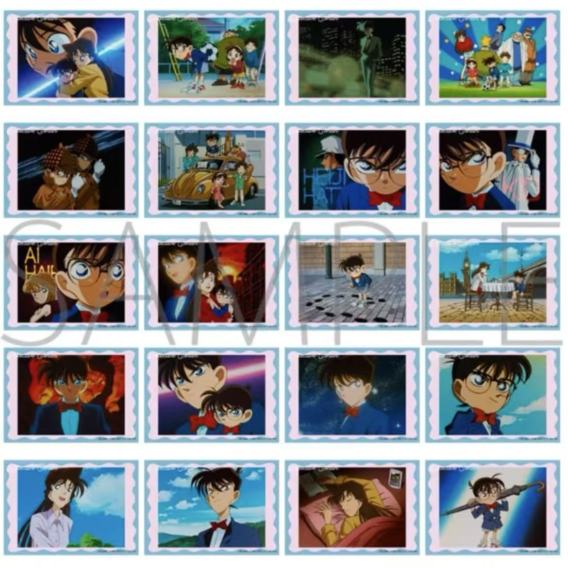 【松子拆】名侦探柯南ED/OP场景明信片相卡收藏卡牌盲盒(默认代拆)