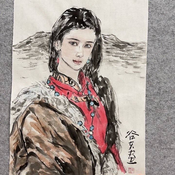 国画花鸟的翅膀是一种70.45