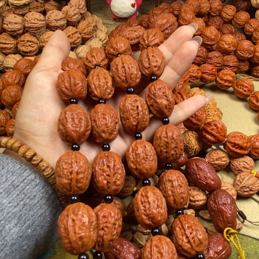 ￴***￴文玩核桃吊坠大枣脖挂文玩核桃