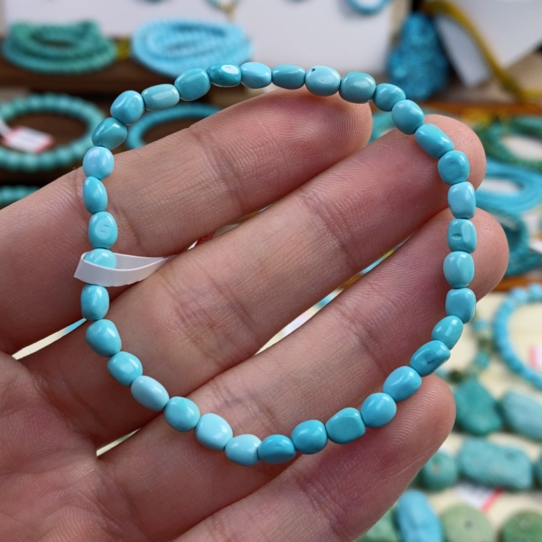 未镶嵌绿松石手串