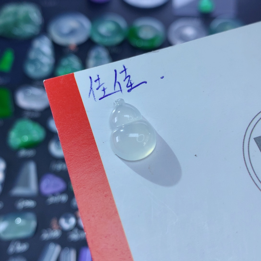 翡翠颈饰未镶嵌纯天然缅甸翡翠A货