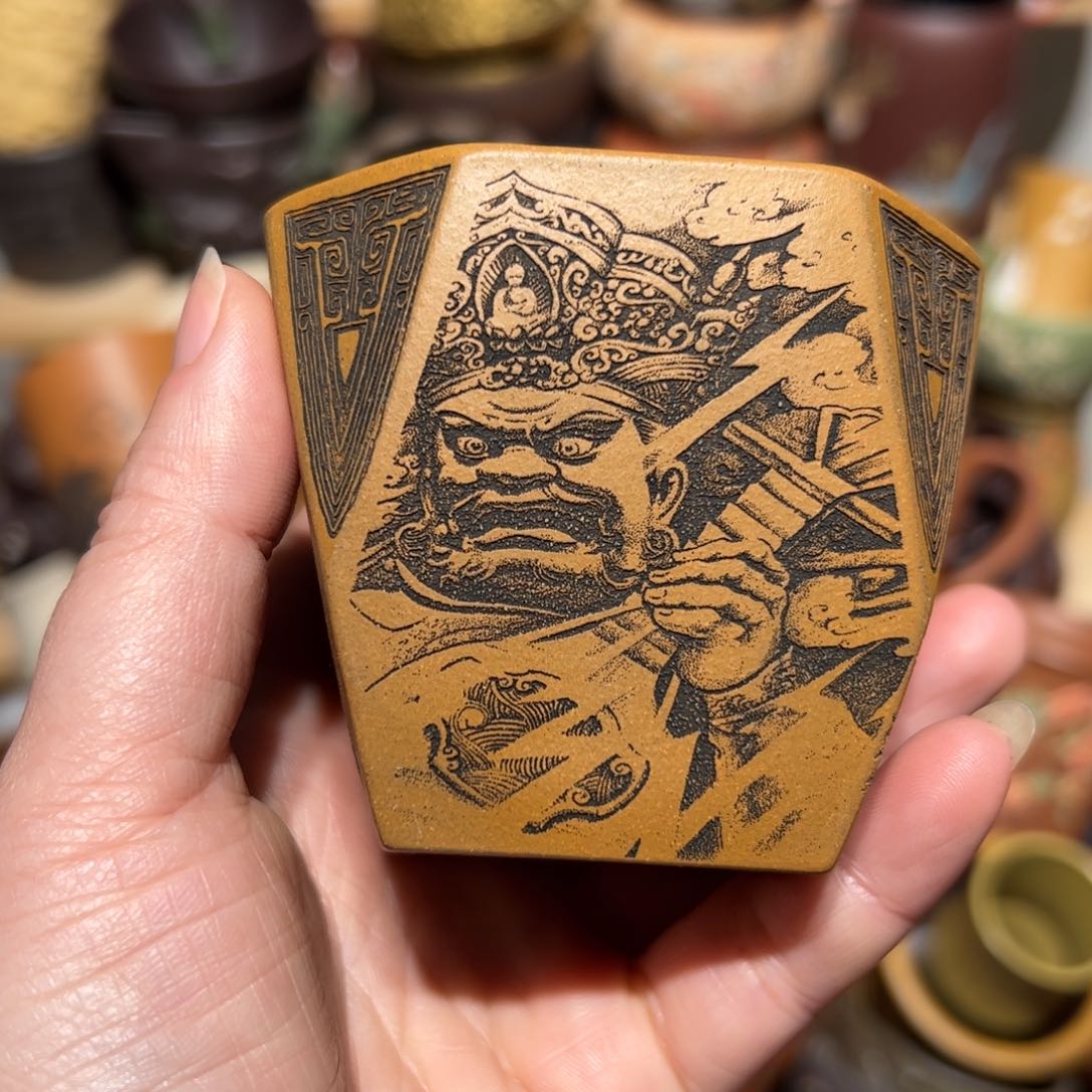 紫砂茶杯宜兴紫砂主人杯