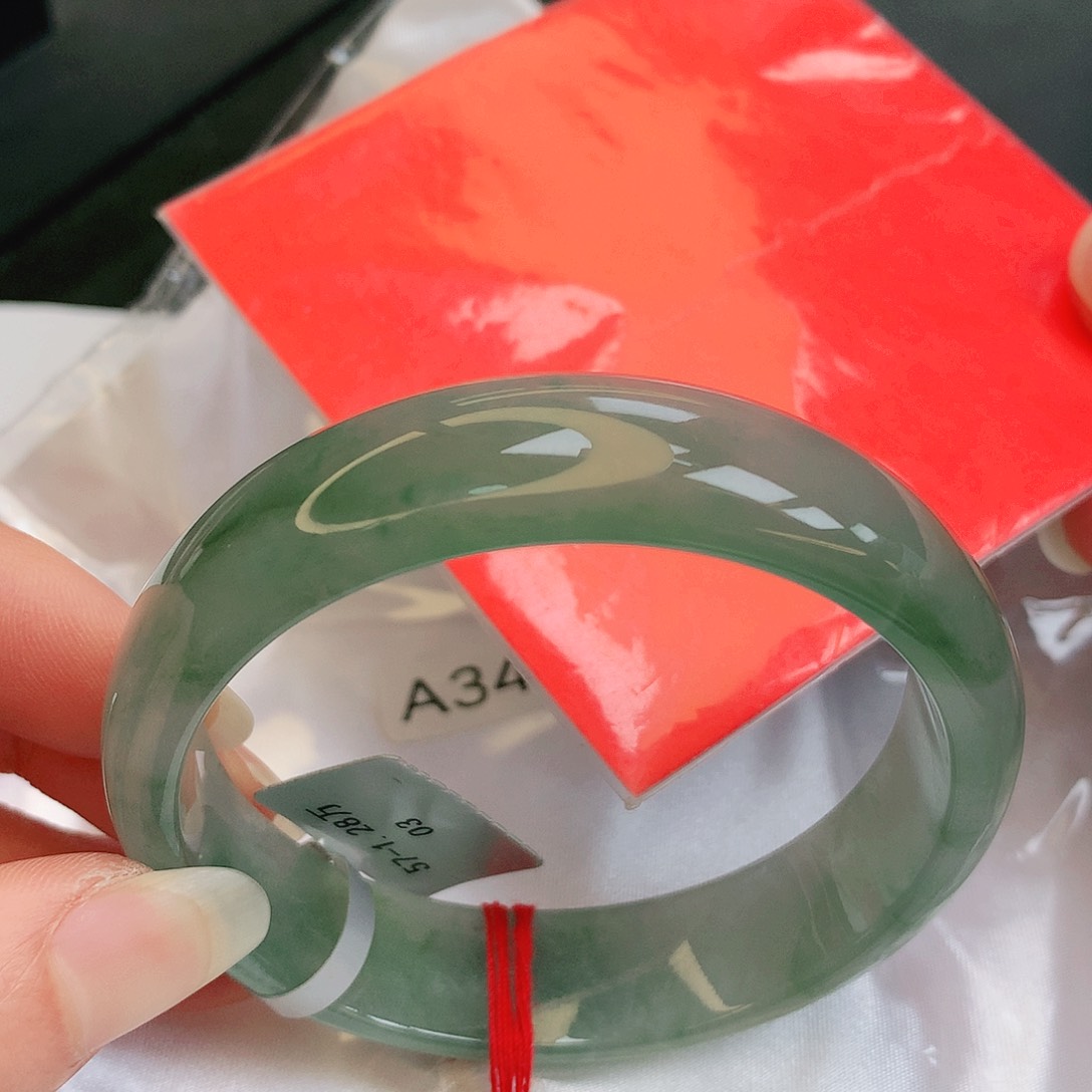 【闪购商品】翡翠手镯未镶嵌缅甸天然a货翡翠