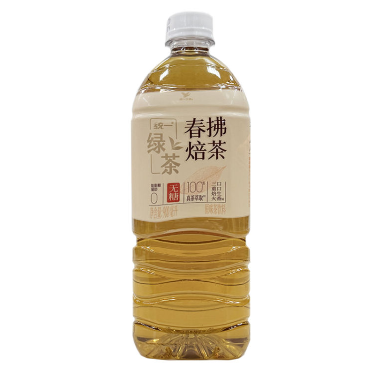统一 春拂焙茶900ml/瓶