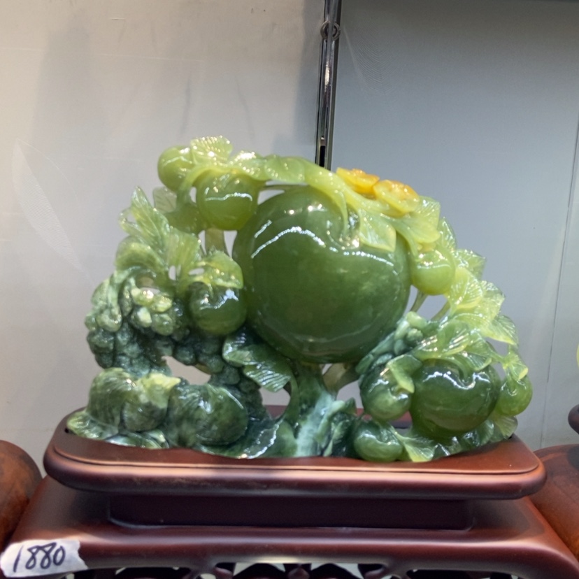 【闪购商品】蛇纹石玉（覆膜）珠宝奇石未镶嵌