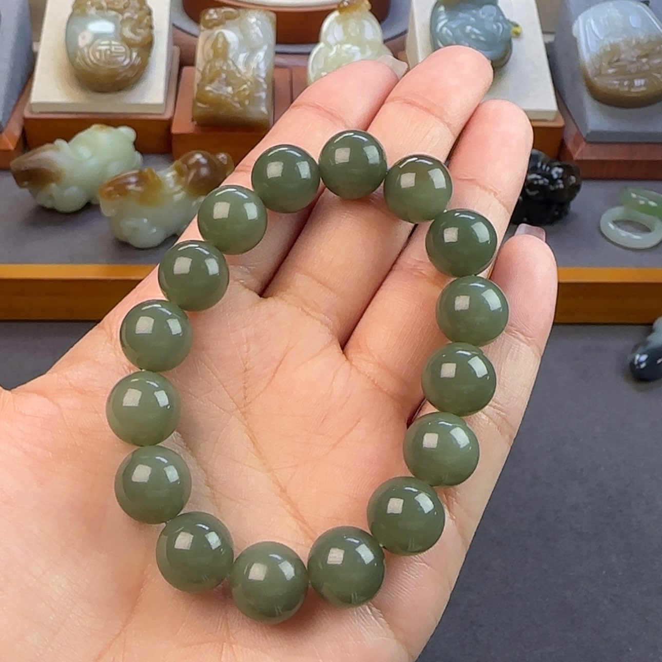 【闪购商品】和田玉手串未镶嵌