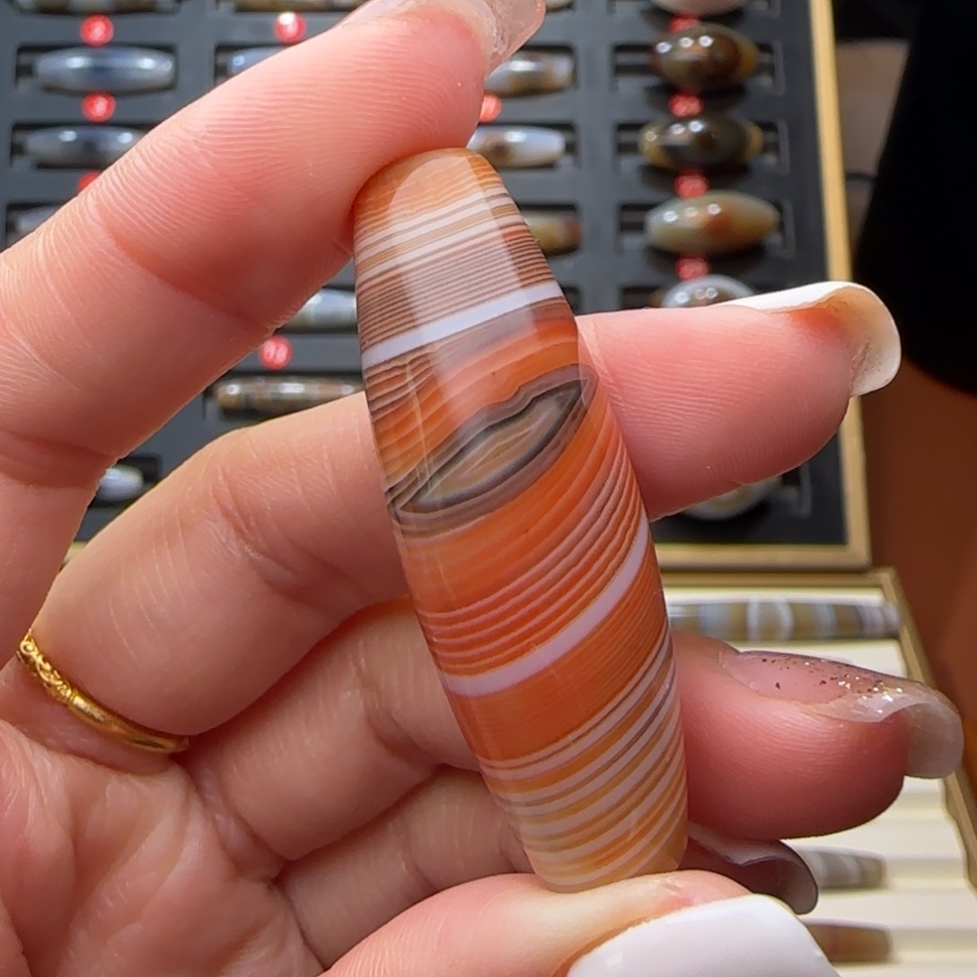 玛瑙/玉髓锁骨未镶嵌