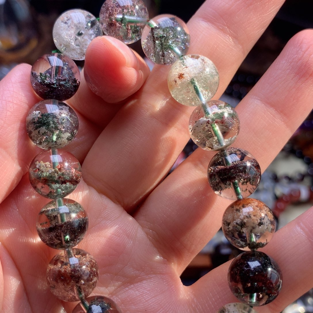 水晶手链未镶嵌啦