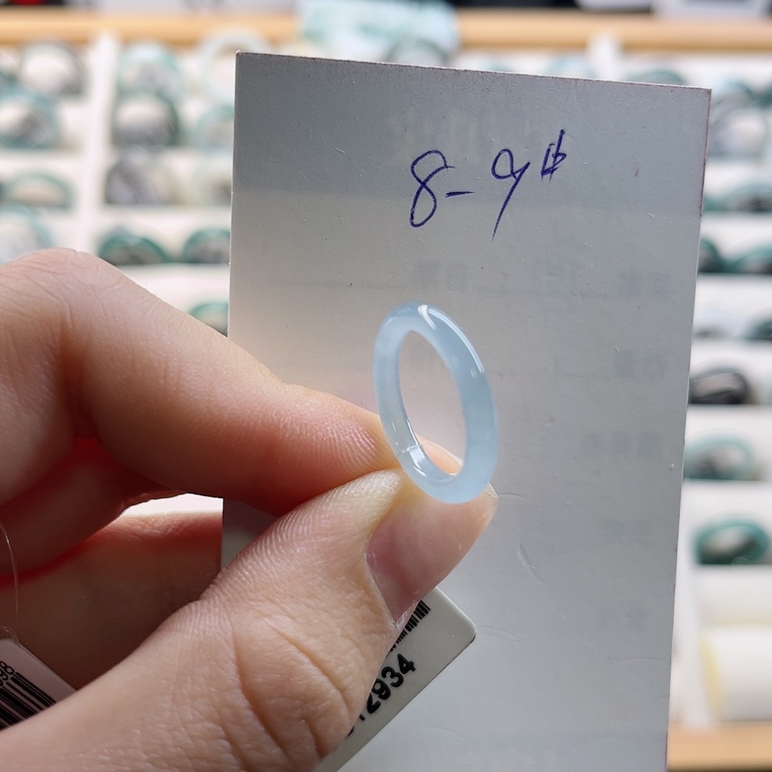 翡翠未镶嵌戒指戒指