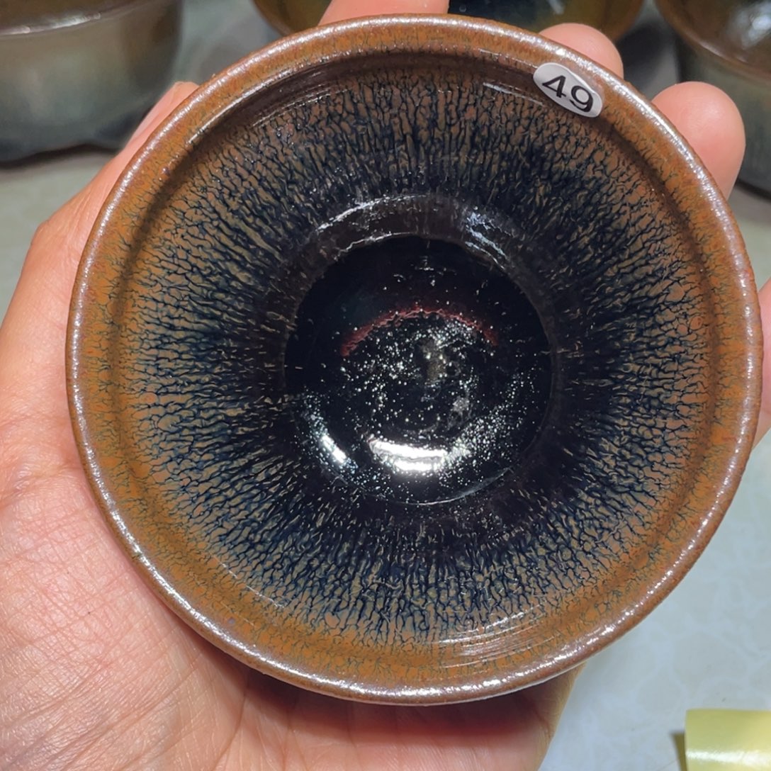 茶盏龙窑柴烧建盏花49