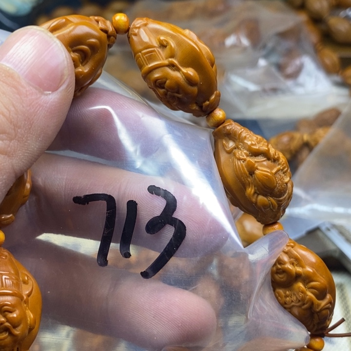 橄榄核手串/手链橄榄核雕工艺手串