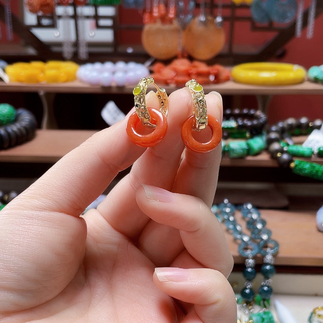 翡翠未镶嵌手链饰品