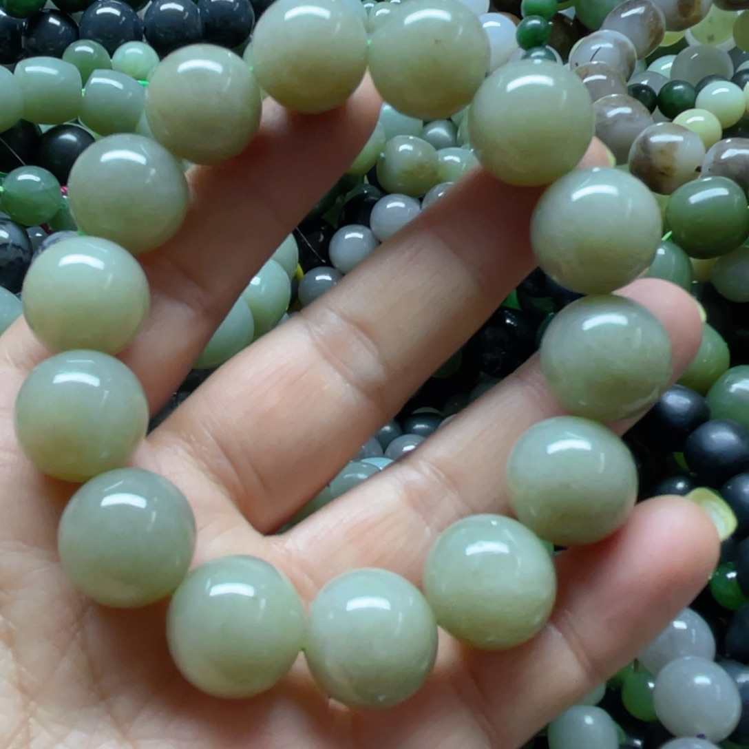 和田玉手链未镶嵌