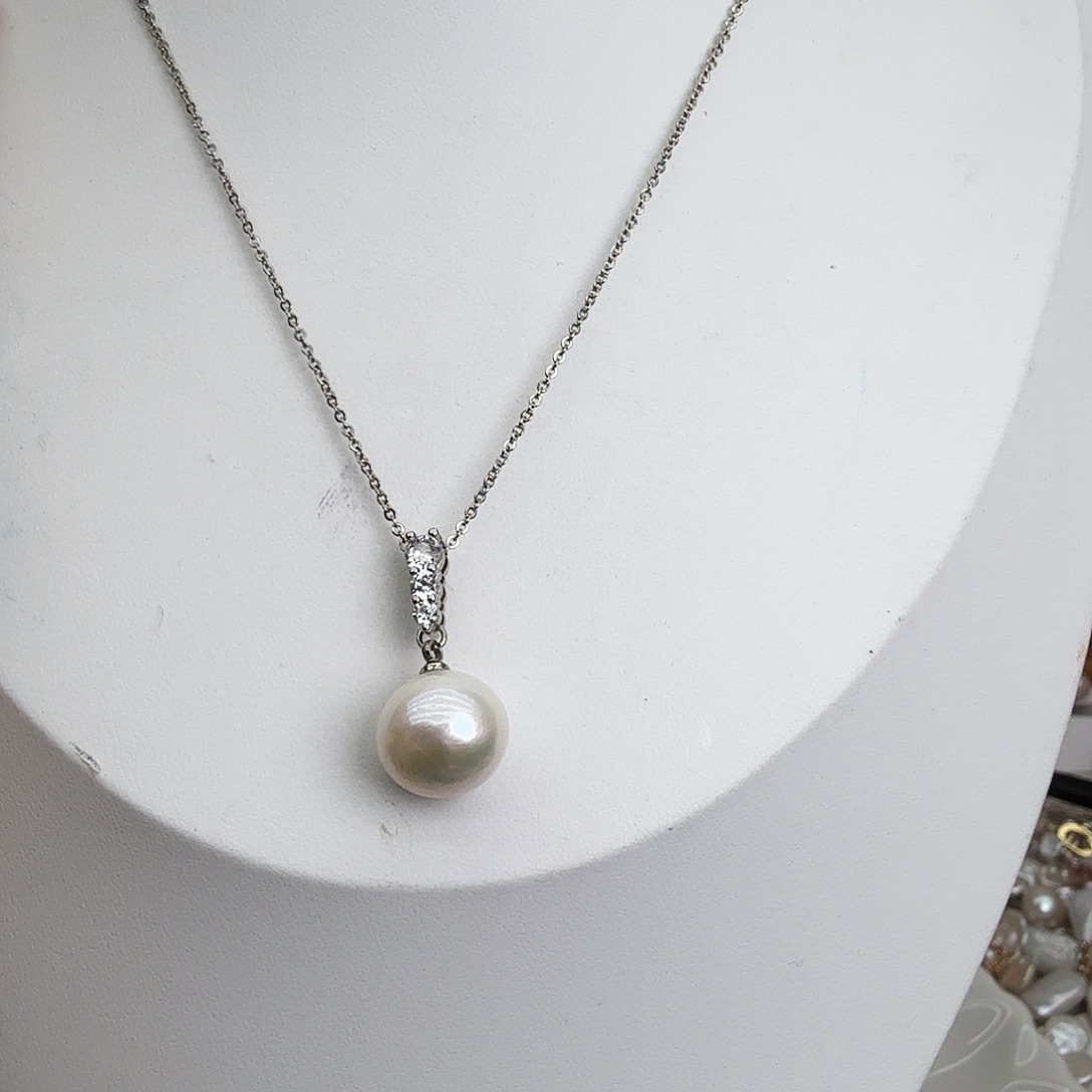 淡水珍珠未镶嵌颈饰