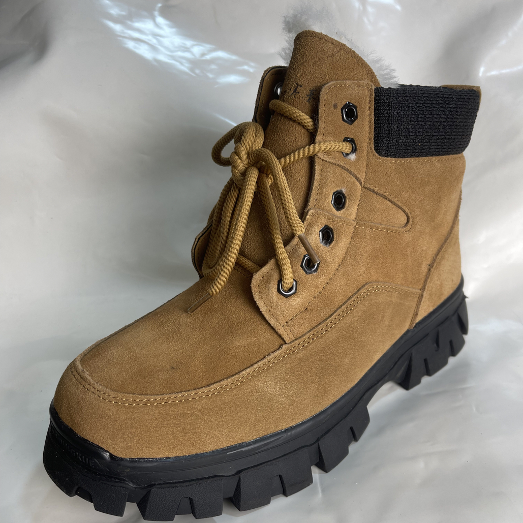 新疆小寨皮鞋男士羊毛棉鞋2825