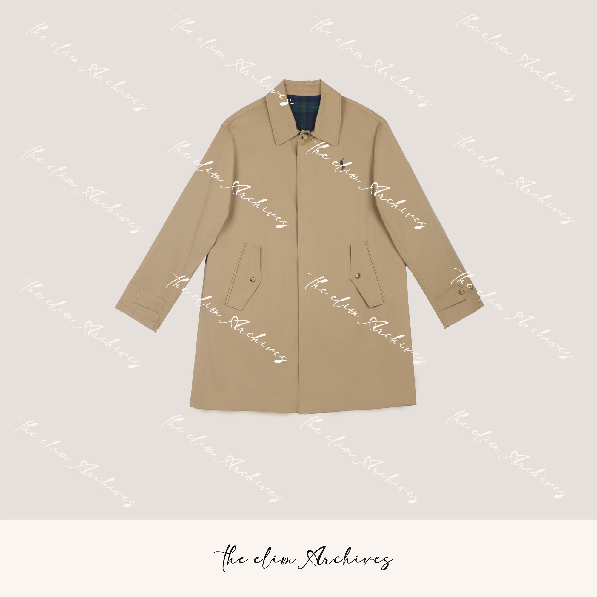 【以琳档案】“拉夫的风衣”原版开发定制“包括里布”#LHD0801