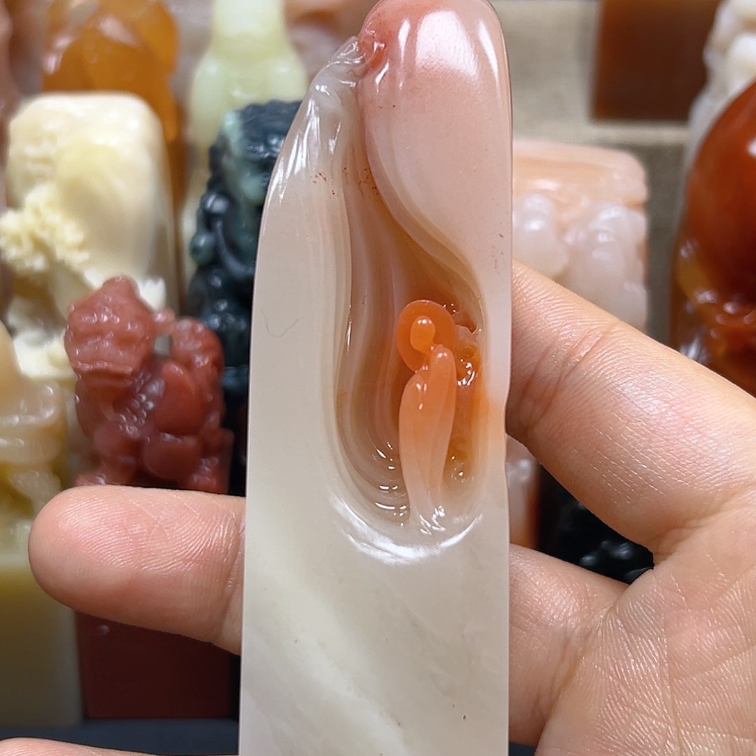 寿山石用****6印章雕刻工艺