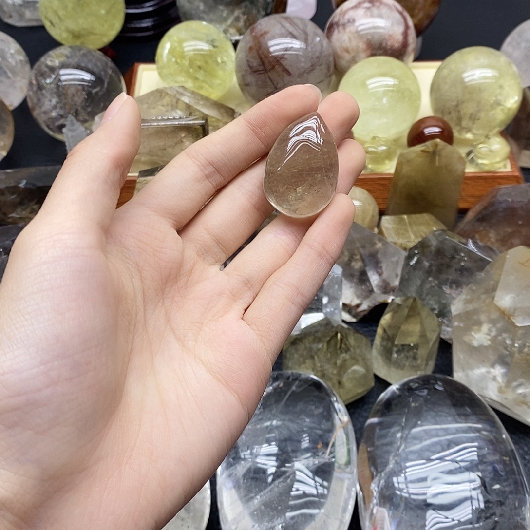 水晶珠宝半成品未镶嵌276水晶石