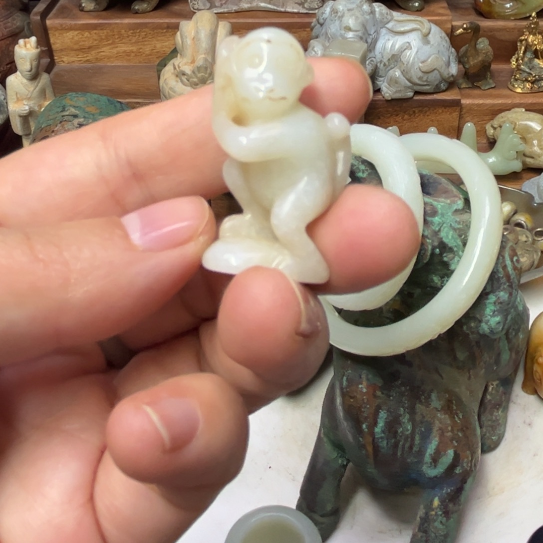 和田玉（糖玉）未镶嵌挂件