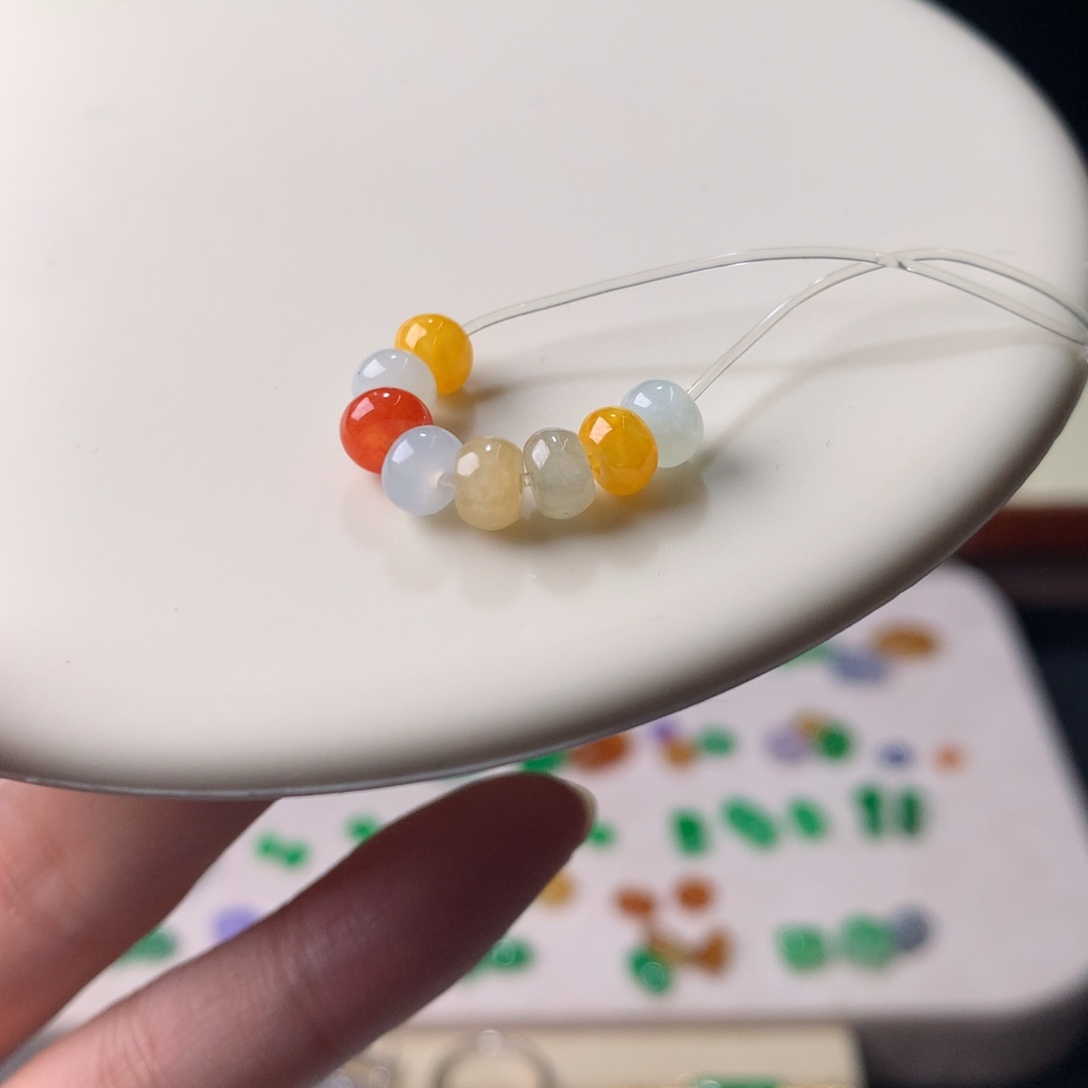 翡翠散珠天然翡翠