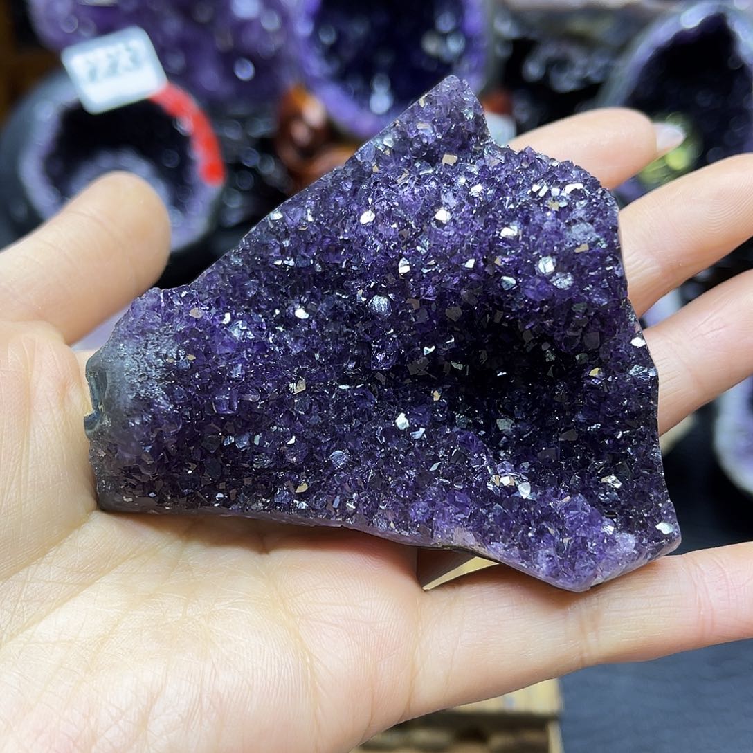 未镶嵌紫晶大型摆件（非配饰）