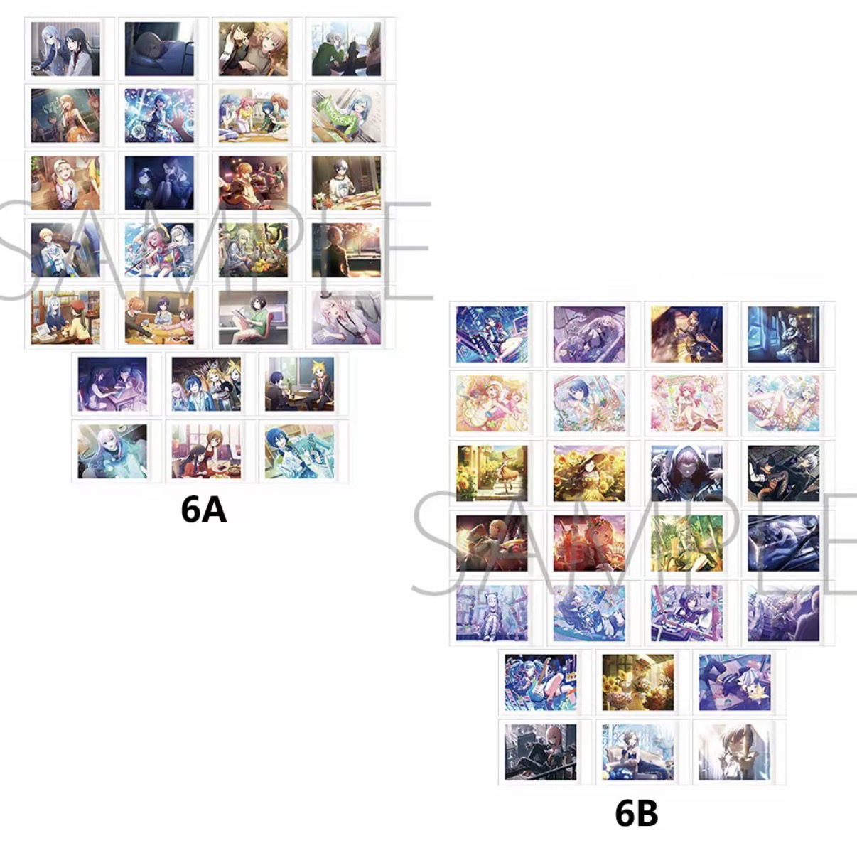 pjsk世界计划1弹234弹拍立得ABC 拍立得小卡【直播代拆】