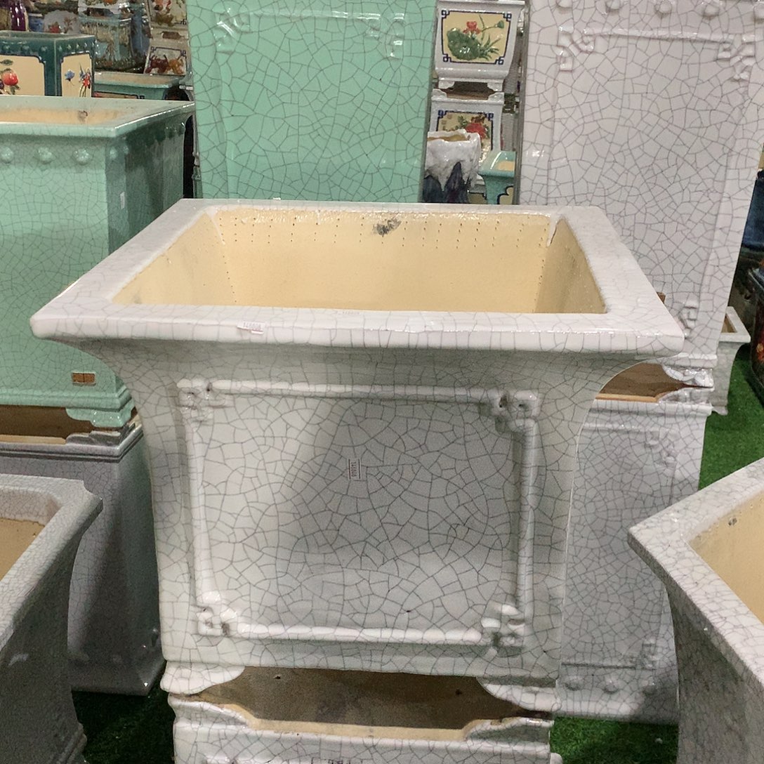 ****花高温烧制石湾盆石