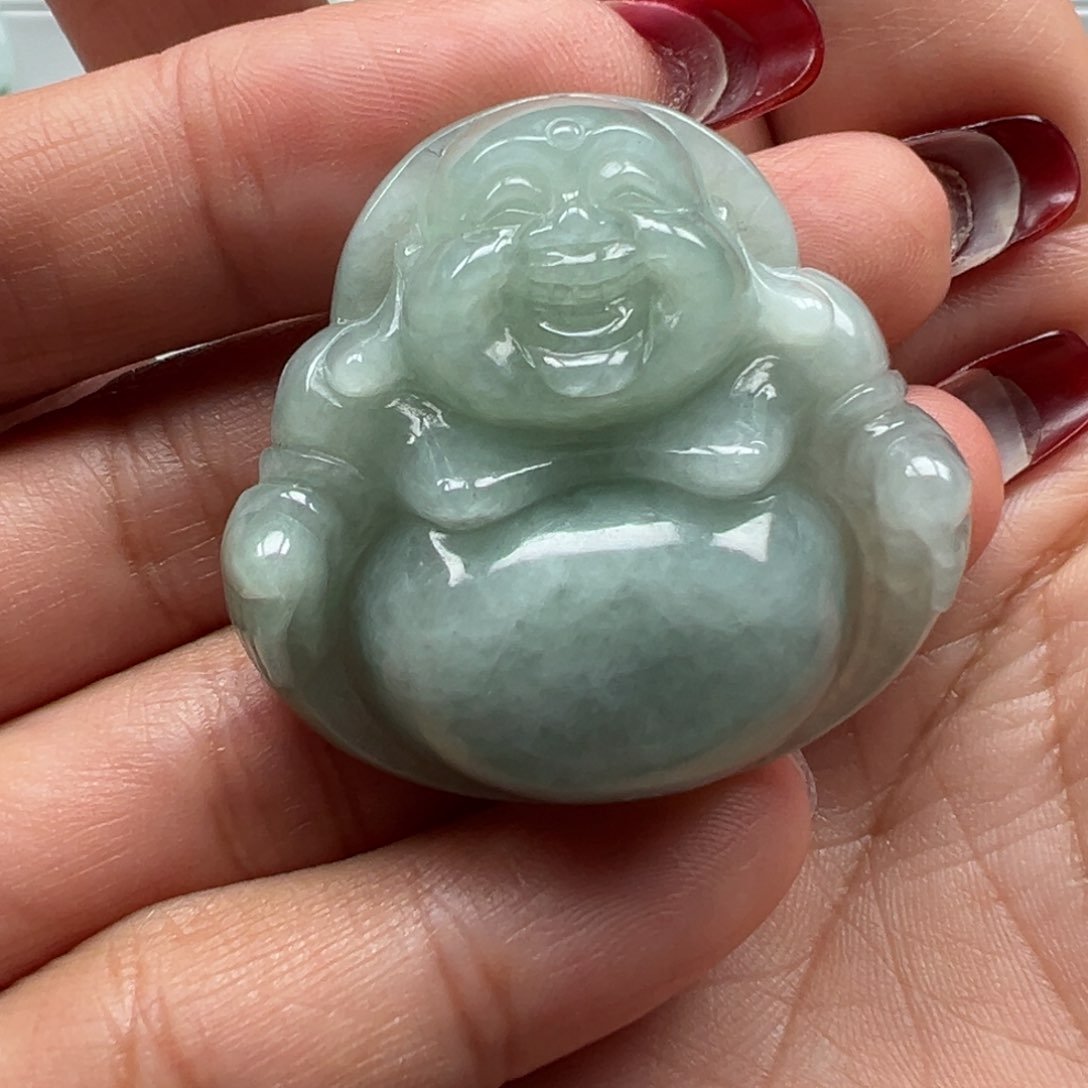 翡翠颈饰未镶嵌38×40×10.8