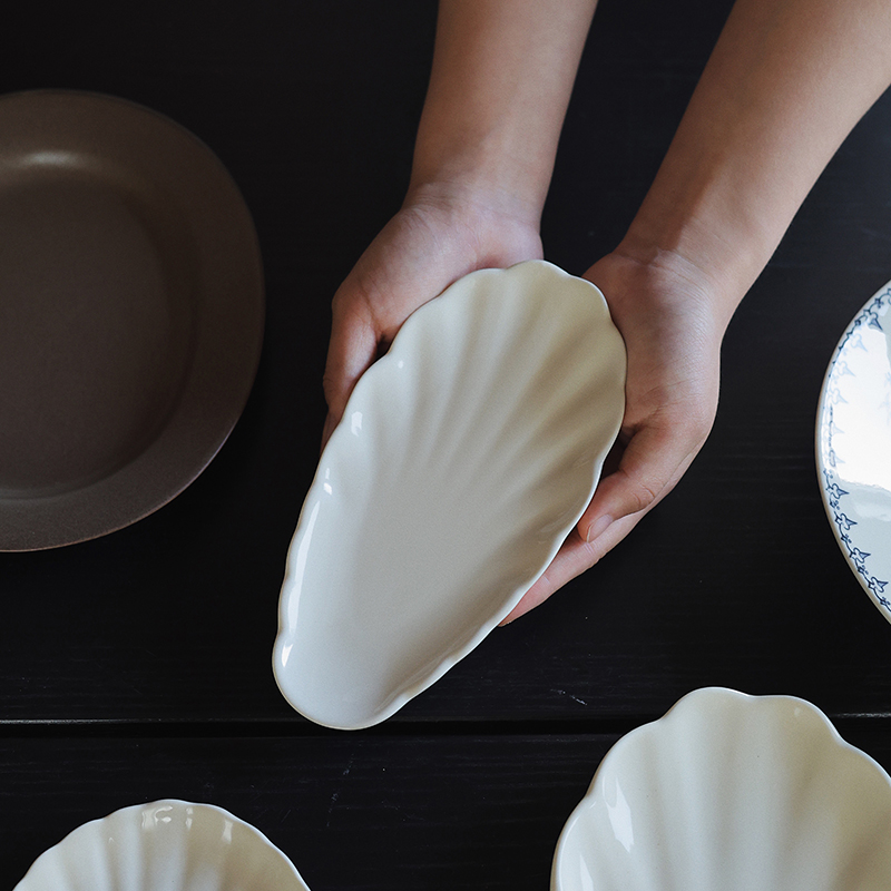 【瑕疵】Camus say 塔拉萨系列 7.5英寸小椭圆盘 19.5×9.5×1.8cm 