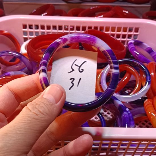 玛瑙/玉髓未镶嵌手镯